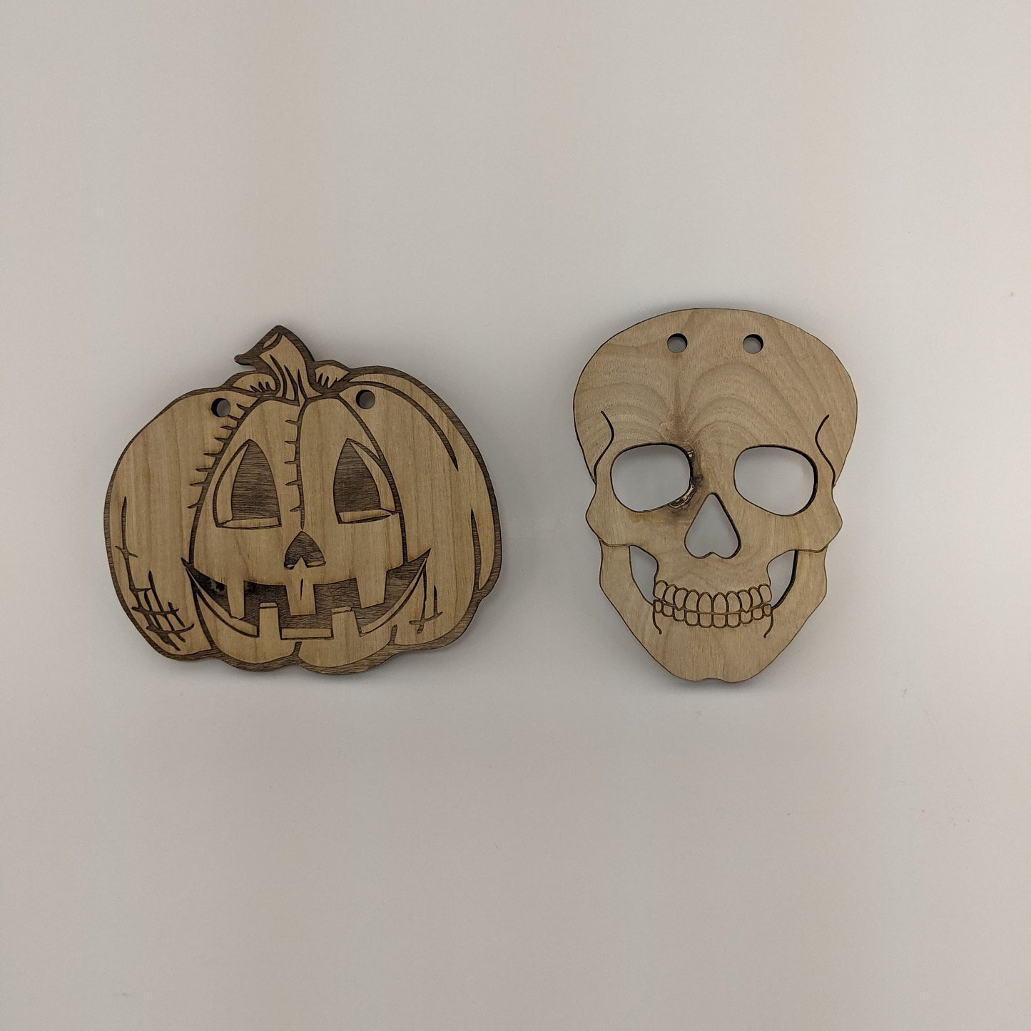 Wooden Halloween Garland, Halloween Decoration, Halloween Wall Hanging