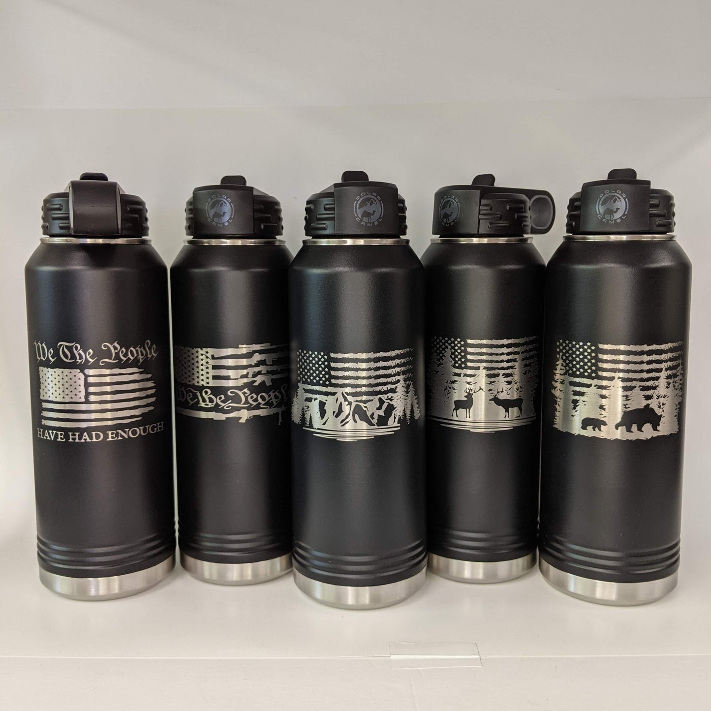 Custom Engraved 32oz Polar Camel Stainless Steel Water Bottle