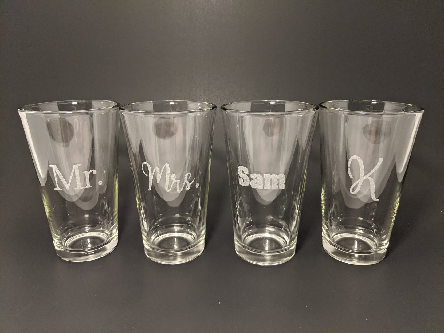 Custom Engraved Glasses | Personalized Glass Cups