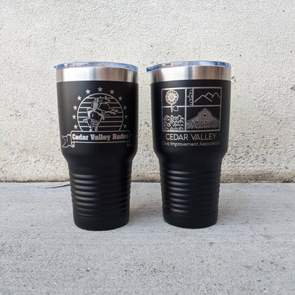 Custom Engraved Tumblers | 30oz Metal Cup | Personalized Tumbler