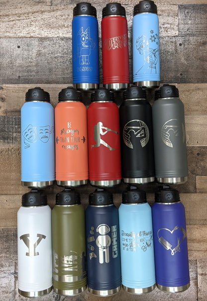 Custom Engraved 32oz Polar Camel Stainless Steel Water Bottle